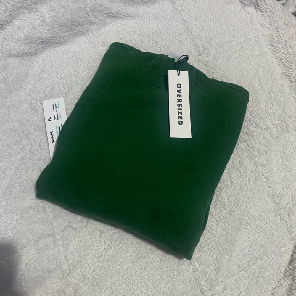 BNWT TNA Cozyfleece Mega Mockneck Sweatshirt